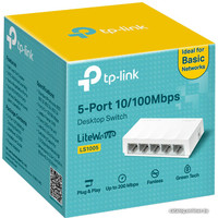 Неуправляемый коммутатор TP-Link LS1005