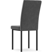 Стул Mio Tesoro Bellagio (черный/графит)