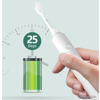 Электрическая зубная щетка Infly Sonic Electric Toothbrush T03S (футляр, 2 насадки, черный)