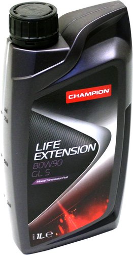 Трансмиссионное масло Champion Life Extension GL-5 80W-90 1л