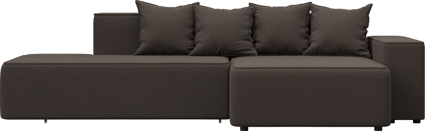 

Угловой диван Лига диванов Лига-079 правый 129812 (рогожка амур 05 коричневый)