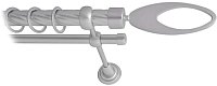 

Карниз для штор Lm Decor Эллипс 178 2р витой 25/16мм (сатин, 2.4м)