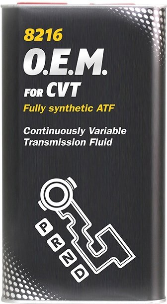 

Трансмиссионное масло Mannol O.E.M. 8216 for CVT 4л