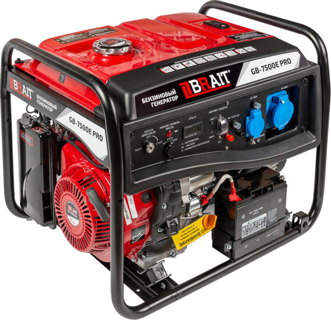 

Бензиновый генератор Brait GB-7500E Pro