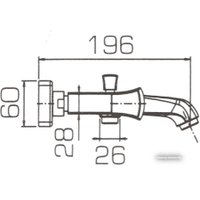 Смеситель Bravat Whirlpool F678112C-01