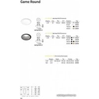 Точечный светильник Ideal Lux Game Round BK Gd (Game Round Black Gold)