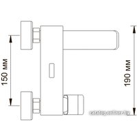 Смеситель Wasserkraft Aller 1061