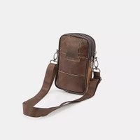 Мужская сумка Poshete 878-9910-BRW (коричневый)