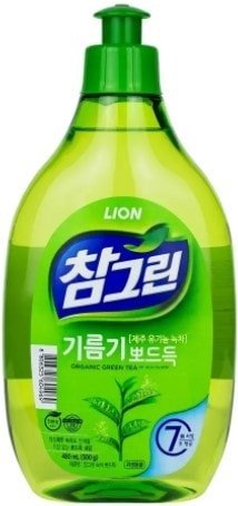 Средство для мытья посуды Lion Chamgreen зеленый чай 480 мл