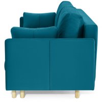 Диван Mio Tesoro Дублин 497 3-х местный (аквамарин 1102)