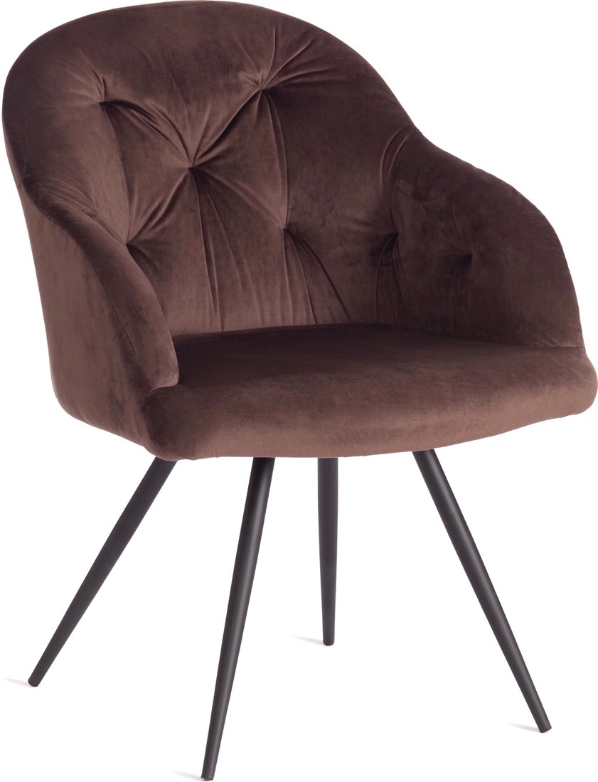 

Стул с подлокотниками TetChair Livorno mod.1602 (коричневый вельвет)