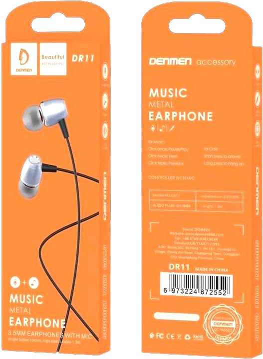 Наушники Denmen DR11