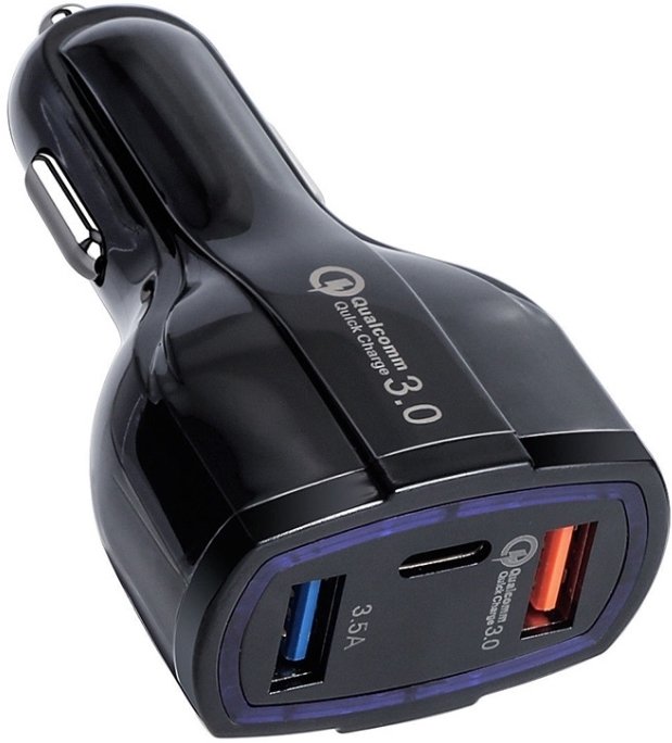 

Автомобильное зарядное Orient Car QC-12V3B