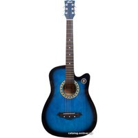 Акустическая гитара Jervis JG-38C (синий санберст)
