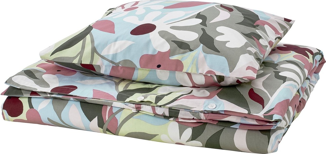 

1.5-спальный комплект постельного белья Ikea Korskovall 90575324