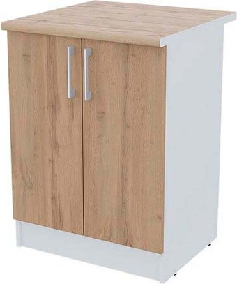 Шкаф напольный Горизонт Настя 600 (дуб вотан)