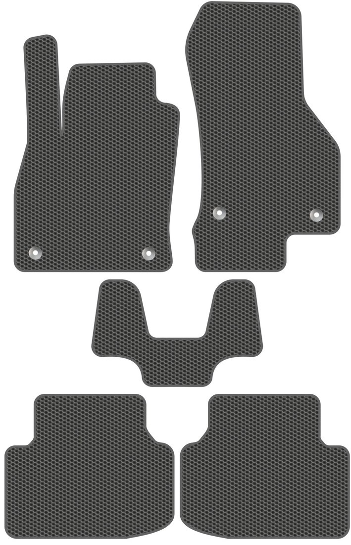 

Комплект ковриков для авто Alicosta Skoda Octavia III (лифтбек / 5E) 2017 - 2020 (серый)