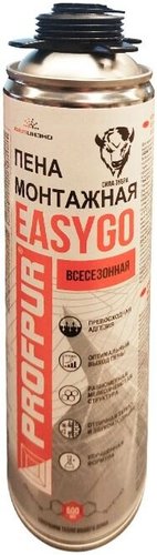 Монтажная пена Profpur EasyGO 500 мл