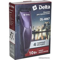 Машинка для стрижки волос Delta DL-4067 (черный)