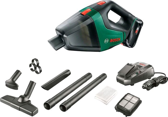 

Пылесос Bosch UniversalVac 18 06033B9103 (1 аккумулятор)