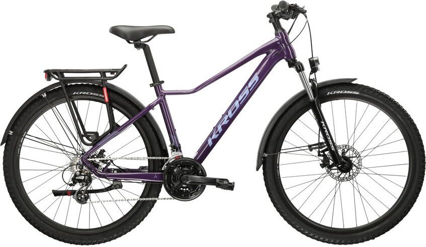 

Велосипед Kross Lea 2.0 29 DL/18" 2024 (фиолетовый/темно-синий глянцевый)