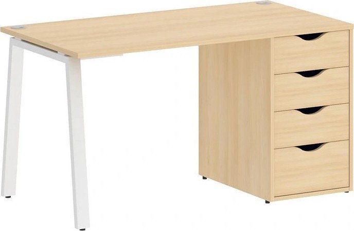 

Стол Riva Home Office VR.SP-3-138.4.A White (акация лорка)