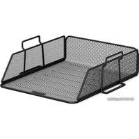 Лоток для бумаг Erich Krause Compass Classic метал. 22517 (черный)