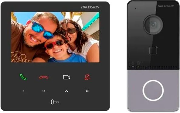 

Комплект видеодомофона Hikvision DS-KIS606-P