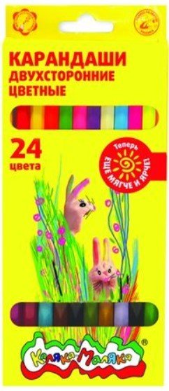 

Набор цветных карандашей Каляка-Маляка КДКМ24 (24 цв)