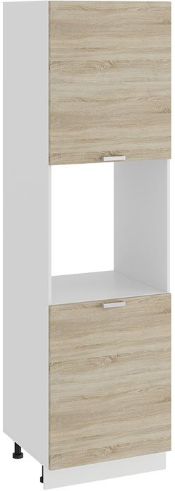 

Шкаф напольный Трия Гранита 1П6 (белый/дуб сонома)