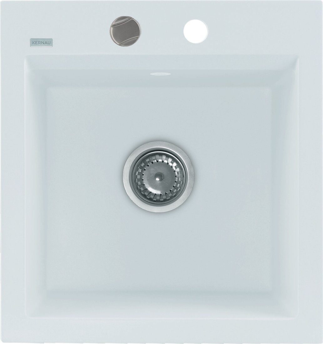 Кухонная мойка Kernau Kgs M 45 1B Pure White