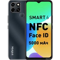 Телефон Infinix Smart 6 NFC 2GB/32GB (черный)