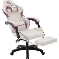 Игровое (геймерское) кресло Defender Serenity (белый/фиолетовый)
