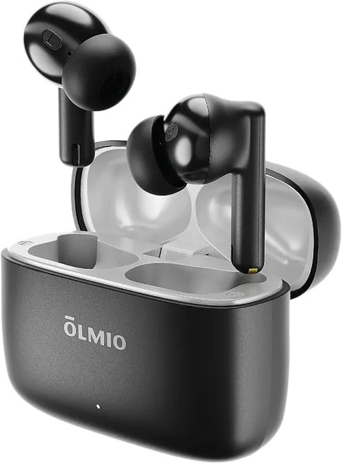 

Наушники Olmio TWE-15 (черный)