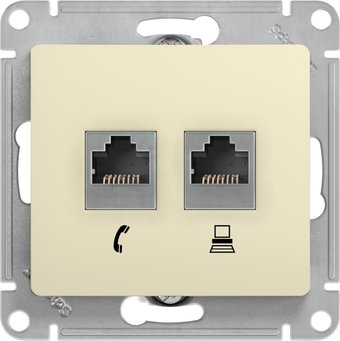 Schneider Electric Glossa GSL000285 (бежевый)