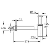Сифон Grohe 40564000