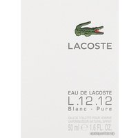 Туалетная вода Lacoste L.12.12 Blanc EdT (50 мл)