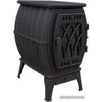 Свободностоящая печь-камин Prometall Бахта (черный) в Лиде