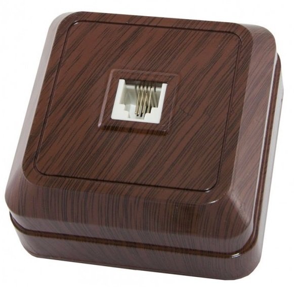 

Розетка телефонная TDM Electric Ладога SQ1801-0041