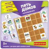Развивающая игра Bondibon Пять домов ВВ4707