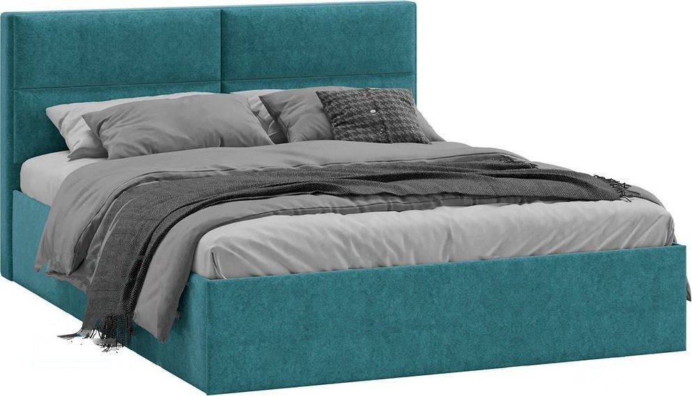 

Кровать Трия Глосс универсальный тип 1 с ПМ и заглушиной 160x200 (Jercy Izumrud)