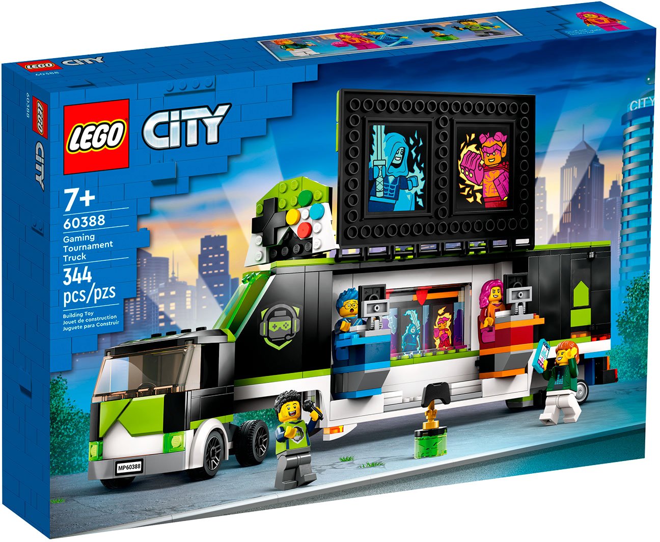 

Конструктор LEGO City 60388 Геймерский грузовик для турниров