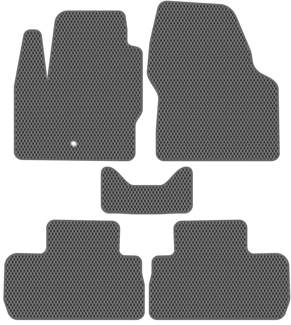 

Комплект ковриков для авто Alicosta Land Rover Freelander II (suv / L359) 2006 - 2010 (серый, ромб)