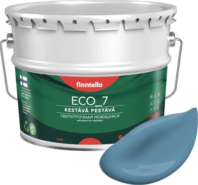 

Краска Finntella Eco 7 Terassininen F-09-2-9-FL013 9 л (пастельный синий)
