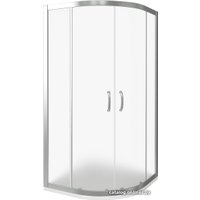 Душевой уголок Good Door Infinity R 80x80 (матовое/хром)