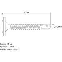 Саморез Gigant 123574 (1кг)