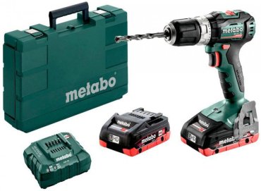 

Дрель-шуруповерт Metabo BS 18 L BL 602326800 (с 2-мя АКБ 4 Ah, кейс)