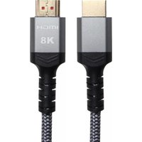 Кабель AOPEN ACG859A-1 HDMI - HDMI (1 м, серый)