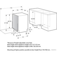 Встраиваемая посудомоечная машина Gorenje GV661C60