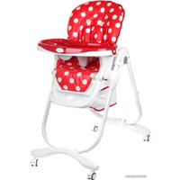 Высокий стульчик Nuovita Fantasia (клубника со сливками)